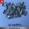 ALSn 50% Aluminum Tin alloy chips, master alloy with high quality supplier