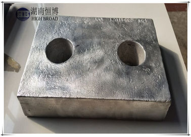 China Condenser anodes, hull anodes for anti corrosion and cathodic protection supplier