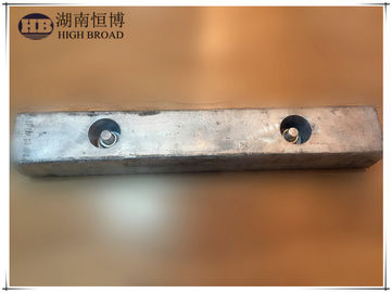 China Aluminum Ballast Tank Anodes with low-iron, high-purity aluminum alloys supplier