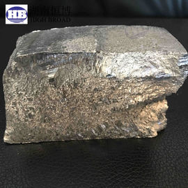 China Magnesium Aluminum MgAl Master Alloy , MgAl10% , MgAl50% Ingot Shape For Smeltings supplier