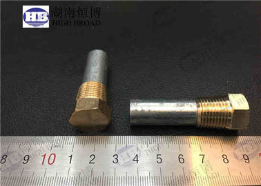 China Copper plug caps NPT Thread Engine zinc anode rod for for Yanmar Engine, Catterpiller Engine, Mitsubishi Engine, Hyundai supplier