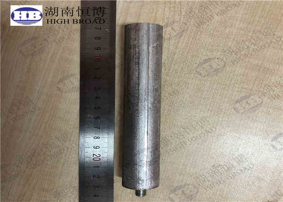 China Boilers Energy Efficient Electric Anode Cast Magnesium Anode Bar With Screwed Steel Core supplier