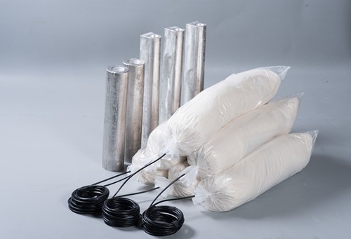 China Prepacked Magnesium Alloy Anodes Pipeline Corrosion Control Cathodic Protection supplier
