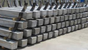 China Al-Zn-In Alloy Anodes For Pilling / Piers / Offshore Platform supplier