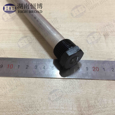 China AZ31B AZ63C Magnesium Alloy electric anode for a water heaters supplier