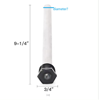 China Magnesium Anode Rods For Water Heater Water Boilers Tanks supplier