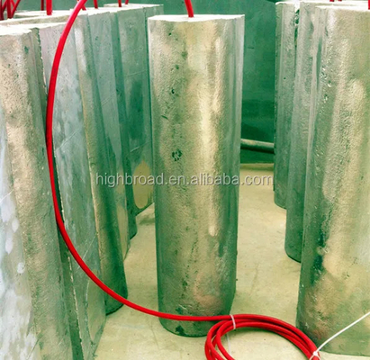 China Corrosion Resistant Rod Anodes Magnesium Aluminum Zinc Alloys for Industrial Applications supplier