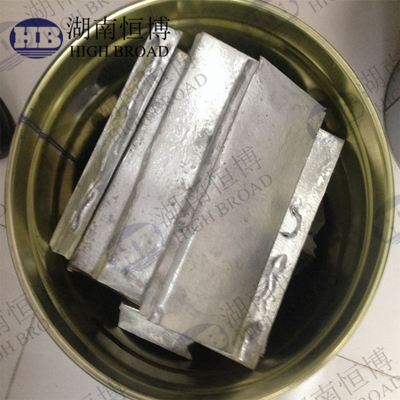 China Aluminum Scandium Sc 2% Al - Sc Master Alloy for metal additive hardners AlSc30% supplier