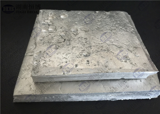 China Vacuum Smelting  AlSc30 Scandium Master Alloy For Baseball Bats, Lacrosse Sticks, Bicycle Frames supplier