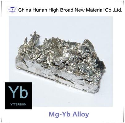 China Mg - Yb5 - 30% Magnesium Ytterbium Alloy For Semi Casting / Hot Rolling Process supplier