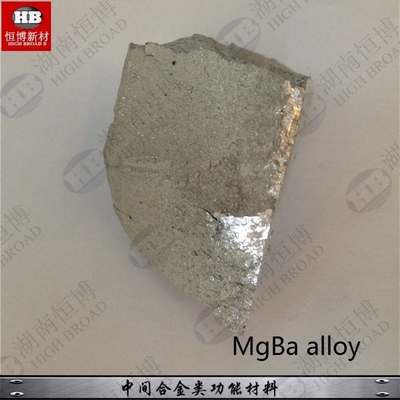 China ISO Certified Magnesium Master Alloy Barium Alloy Mg 10 Mg 20 Master Alloy Ingot supplier