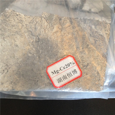 China Mg-Ce Alloy Magnesium Cerium Master Alloy MgCe25 MgCe30 alloy supplier