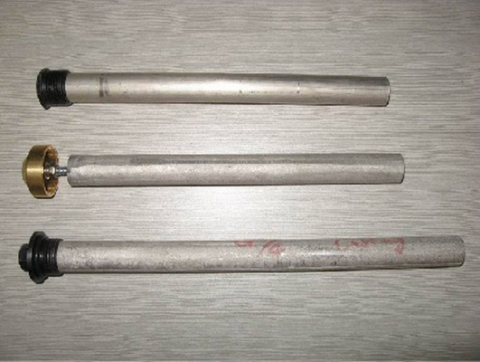 China Solar Water Heater Parts Magnesium Alloy Sacrificial Anode For Hard Water supplier