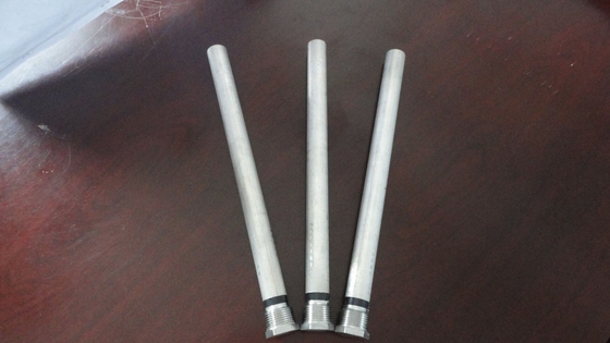 China Dia 19mm Magnesium bar anode for water heater , extruded AZ31 magnesium alloy anode rod supplier