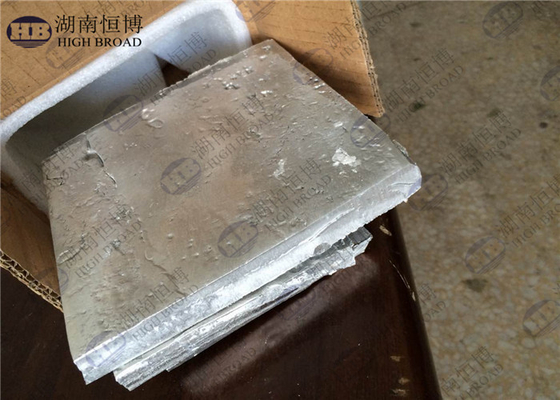 China Aluminum Scandium Alloy Ingot AlSc2% AlSc5% AlSc10% AlSc15% Increase Strength supplier