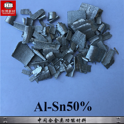 China AlSn 50% Content Aluminium Master Alloy For Increase Strength , Ductility supplier