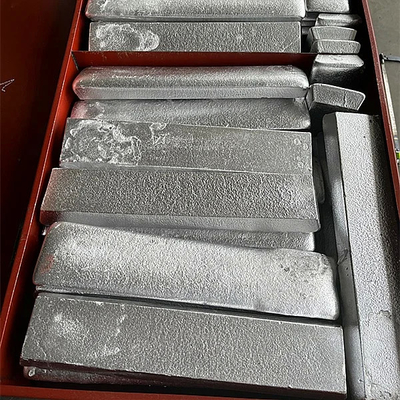 China ZnLa ZnY ZnLa ZnMn ZnLi Alloys For High Aluminium Master Alloy supplier