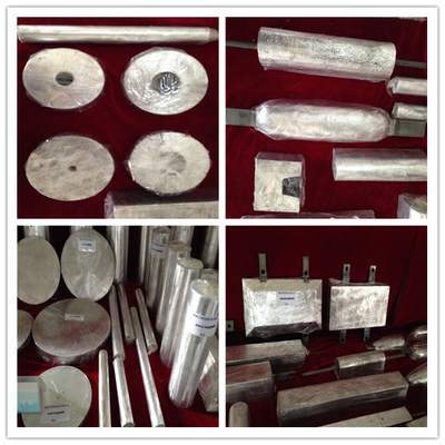 Pipeline Cathodic Protection System , Sacrificial Cathodic Protection anodes 17 lbs 7.7 kgs supplier