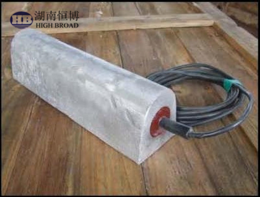Standard potential Magnesium anodes for Cathodic Protection with improvide Ribbon Core supplier