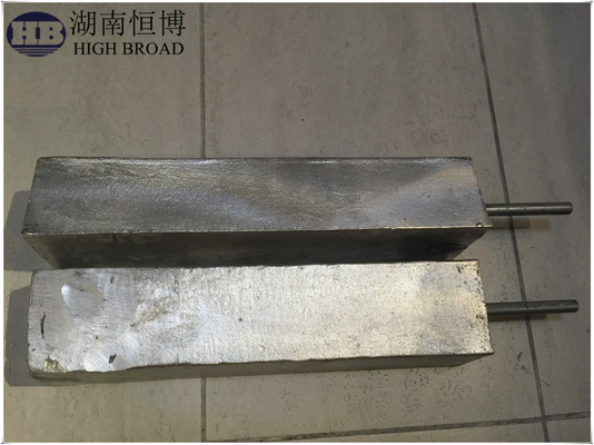 Standard potential Magnesium anodes for Cathodic Protection with improvide Ribbon Core supplier