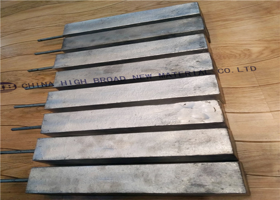 Magnesium sacrificial anode used in  protecting one steel hull supplier