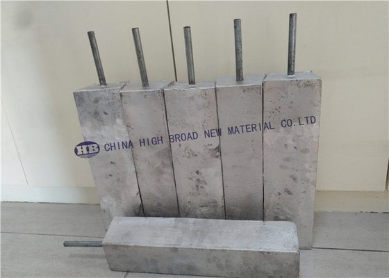 Low Potential high potential Magnesium anode with fillings AZ63 supplier