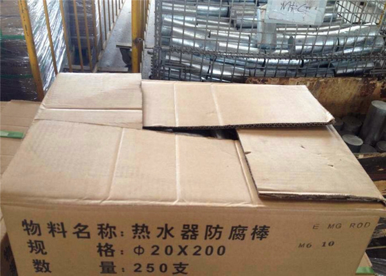 AZ63B AZ31B ASTM B 843-1995 Extruded magnesium anode rod for water heater supplier