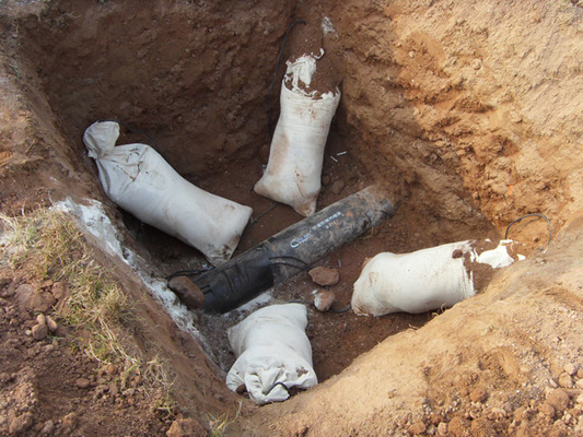 Backfill Magnesium  Anodes With AWG PVC / XLPV Cable For Oil Pipelines Cathodic Protection Systems CP supplier