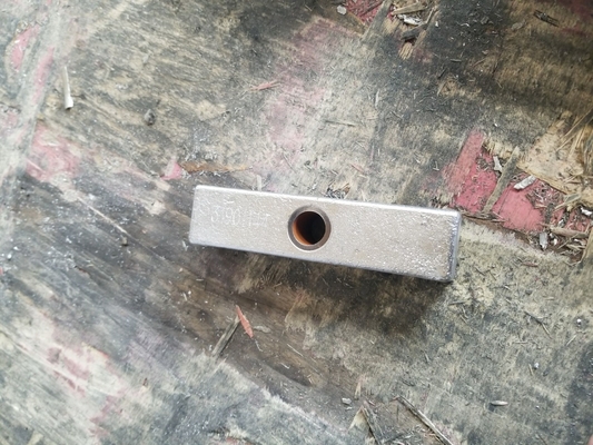 Magnesium Condenser Anodes AZ63 HP 22 Lb 44 Lb For Soil Under Ground Pipeplines supplier