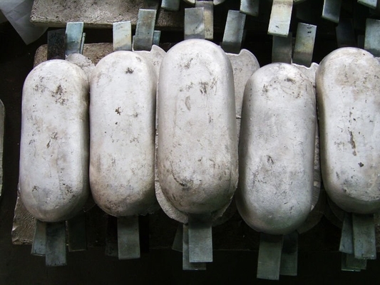 Cast Mg Anode Range From 3d3 To 48d5 And 60 Pound Sacrificial Anode Rod For Water Heater supplier