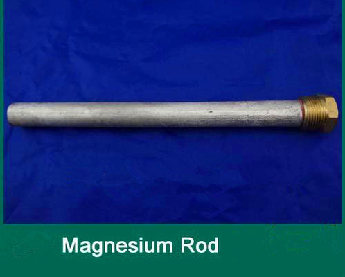 Extruded Water Heater Magnesium Anode Rod 20mm Thickness With 20mm BSB Thread supplier