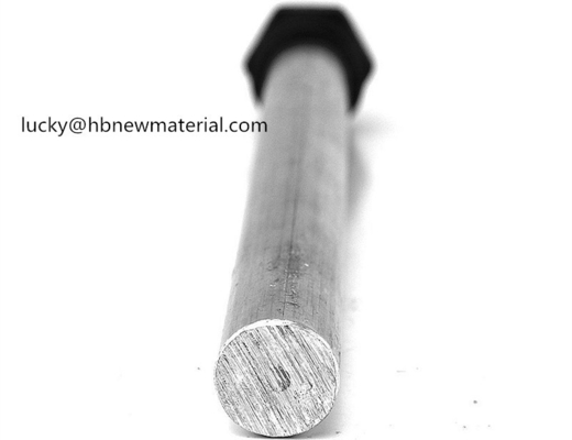 Extruded Water Heater Magnesium Anode Rod 20mm Thickness With 20mm BSB Thread supplier