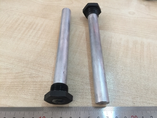 AlZn10 Water Heater Magnesium Anode , Aluminum Anode Rod 232768 supplier