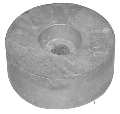 C15 2R5 Magnesium Condenser Anode for tank interiors supplier