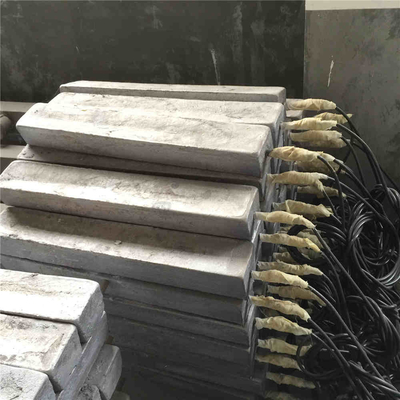 Silver Color Magnesium Condenser Anodes , Water Heater Anode Rods ISO Certified supplier