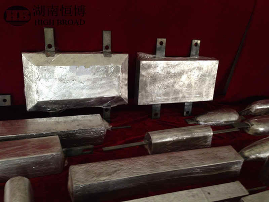 Silver Color Magnesium Condenser Anodes , Water Heater Anode Rods ISO Certified supplier