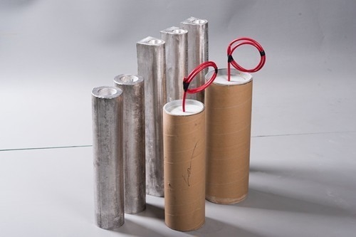 Prepackaged Sacrificial Anode Cathodic Protection , Aluminum Anode Rod For Water Heater supplier