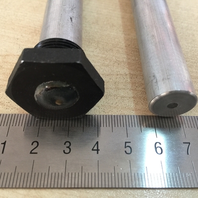 High Potential Magnesium Anode Rod , Magnesium Sacrificial Anode For Water Heaters AZ31 supplier
