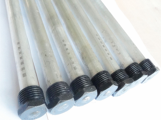 EAZ31 Extruded Magnesium Anode Sacrificial Anode Rod For Hot Water Heater supplier