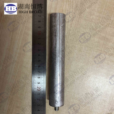 NPT 3/4&quot; Steel Plug Magnesium Mg Mag Sacrificial Rod Anode For Heat Generator AZ31 AZ61 Pure Magnesium 99.9% supplier