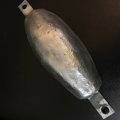 ASTM B418-95 99% Pure Zinc Anode Ingots Anti Corrosion Aluminum Zinc Magnesium Anode supplier