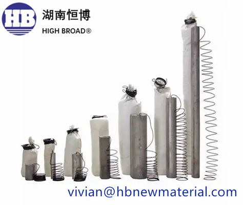 Customized Magnesium Alloy Anodes For Industrial application Petroleum pipeplins 7.7 kgs 17 pounds supplier