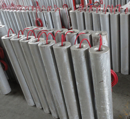 Customized Soil Magnesium Anodes D/S/C Shape Bar 1.7 V 7.7 Kgs / 14.5 Kgs With Bag Backfill supplier