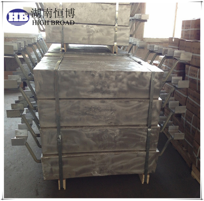 Sacrificial Aluminium boat marine anodes for protection of harbours and jetties platforms supplier