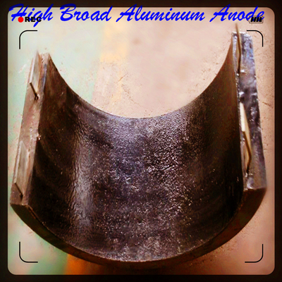 Anti-corrosion Aluminum Anode , Bracelet Anodes Pipeline GB/T 4948-2002 supplier