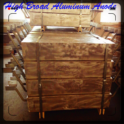Anti-corrosion Aluminum Anode , Bracelet Anodes Pipeline GB/T 4948-2002 supplier