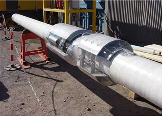 Round ASTM Sacrificial Aluminum Anode For Subsea Pipelines , Aluminum Bracelet Anodes supplier