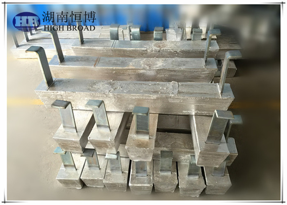 Cathodic Protection Application Aluminum Anodes For Hull Ballast Tanks supplier