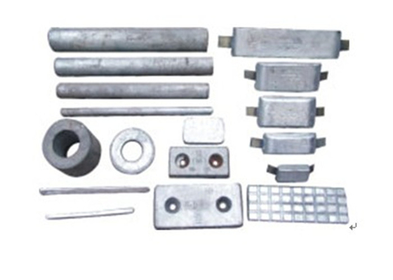 Anti-Corrosion Sacrificial Zinc Anodes For Cathode Protection Systems Zn in Salt water supplier