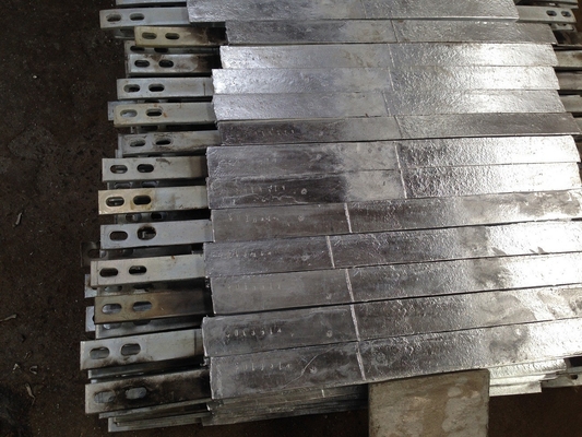 Weld Type Zinc Anodes For Ships / Marine Vessels / Drill Rigs supplier
